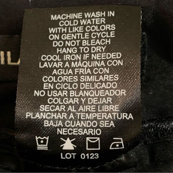 HILARY RADLEY Dress Bermuda Shorts Women’s Large Black High Waisted Pockets. - Picture 7 of 10